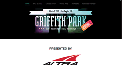 Desktop Screenshot of griffithparktrailmarathon.com
